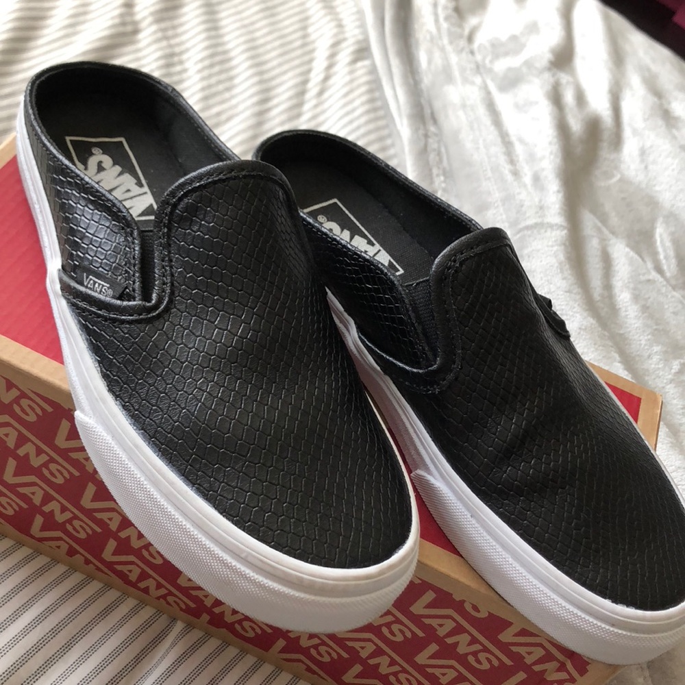 Leather Vans